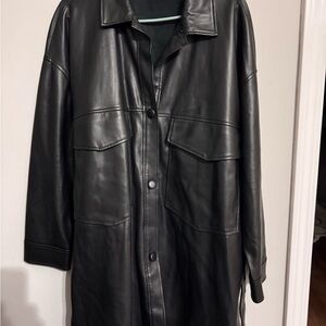 Zara Black Trench Coat